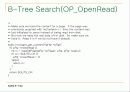 SQLITE의 B-Tree를 상세히 분석한 내용입니다. 99페이지