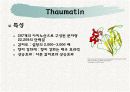 감미료의 종류와 특성 25페이지