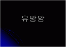 [인체와생리A+] 유방암 종류와 원인,증상 및 치료방법과 통계자료 분석 1페이지