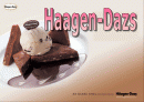 프리미엄아이스크림 하겐다즈(Haagen-Dazs)마케팅STP,4P,BCG분석 파워포인트 1페이지