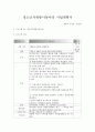 청소년자원봉사동아리 사업계획서 1페이지