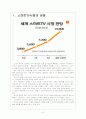 [스마트TV] 스마트TV 시장의 성장과 업체들간의 경쟁전략 - 소니, 삼성, LG 보고서 3페이지
