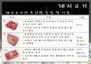 육류에 대해서 ( 부위멸 설명,효능 등등.) 22페이지