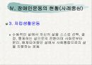 (장애인복지론) 장애인 권리(이동권, 노동권, 교육권) 사회운동 PPT자료 프리젠테이션 12페이지