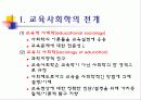 교육사회학과 평생교육 발표PPT자료 4페이지