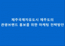 (발표자료) 제주국제자유도시 제주도의 관광브랜드 홍보를 위한 마케팅 전략방안 1페이지