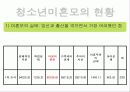 청소년 미혼모 복지정책과 국내외 미혼모 보호사업 파워포인트 PPT 11페이지