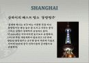 상하이의 역사 문화 지리 등 상하이에 대해서  20페이지