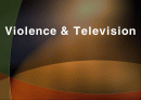 텔레비전(TV)의 폭력성과 나아갈방향 1페이지