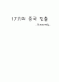 17차 중국진출 마케팅전략분석 1페이지