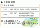 튀넨의 농업입지 및 베버의 공업입지PPT 2페이지