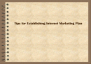 인터넷마케팅계획Tips for Establishing Internet Marketing Plan_금강기획 1페이지