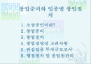창업준비와 업종별 창업절차 1페이지