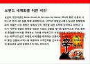초우량 식품기업 농심(農心)의 시장다각화를 통한 글로벌 성장 전략 28페이지