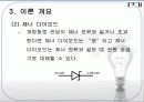 발광 다이오드 및 제너다이오드 (PPT 자료) (결과 레포트) 11페이지