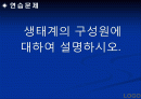 [생태학]생태계 구성원 1페이지