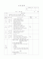주제 - 화분기르기2 / 유치원 실습일지 1페이지