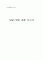 NGO 방문 최종 보고서 1페이지