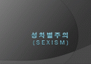 성차별주의( S e x I s m ) 1페이지