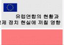 유럽연합의 현황과 국제 정치 현실에 끼칠 영향 1페이지