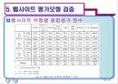 인터넷 웹사이트의 포괄적 평가모형에 관한 연구 18페이지