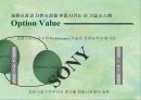 제품시장과 자본시장을 연동시키는 신 기업시스템 Option Value 1페이지