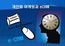 개인화 마케팅과 eCRM 1페이지