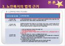 [노인복지] 노인복지의 개념, 고령화 사회의 노인문제 현황, 노인복지의 역사, 선진국의 노인복지 사례, 노인복지의 문제점 및 개선방안  10페이지