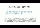 스포츠 마케팅 전략 스포츠마케팅의 정의와 특징 및 스포츠 마케팅 성공 사례 분석(2012년 추천 우수 레포트 선정★★★★★) 3페이지