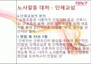 산업복지,노사갈등의 사례와 문제점 및 사례를 통한 산업복지 방안 17페이지