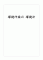 환경오염과 환경법 (環境汚染과 環境法) 1페이지