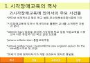 시각장애 역사,교육현황 등 종합 5페이지