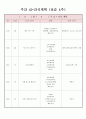 주간 급식 간식계획 4페이지