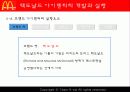 맥도날드(macdonald) 브랜드전략 25페이지