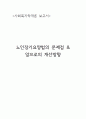 노인장기요양법의 문제점 & 앞으로의 개선방향 1페이지