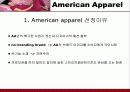 American Apparel(경영, 분석, 전략, 4P, STP, 유통구조, SWOT, 매장, 평면도, VP, PP, IP, 체크, 포인트, 장점, 단점, 장단점, Renewal, 방향, 개선점, 아메리칸, 어패럴, 어메리칸, 어페럴) 3페이지