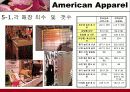 American Apparel(경영, 분석, 전략, 4P, STP, 유통구조, SWOT, 매장, 평면도, VP, PP, IP, 체크, 포인트, 장점, 단점, 장단점, Renewal, 방향, 개선점, 아메리칸, 어패럴, 어메리칸, 어페럴) 23페이지
