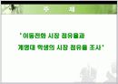 [무역통계 최종발표] 이동전화 시장 점유율 - 전체시장 점유율과 계명대학생의 비율 3페이지