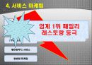 서비스 브랜드 품질 OUTBACK (아웃백) 성공요소 및 요인 발표자료 15페이지