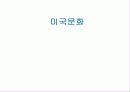 미국문화 1페이지