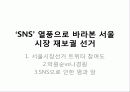 SNS 소셜네트워크 사회적 영향력, 현황, 전략, 정치적, 정치인의 긍정적, 부정적 사례 38페이지
