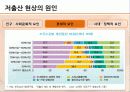 우리나라 인구 문제 저출산 고령화 실태, 원인, 대안 13페이지