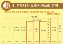 [아동 보육 서비스] 세계 각국의 보육정책과 한국의 보육서비스 현황 및 문제점과 개선 방향 및 아동 보육에 관련된 서비스 13페이지