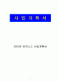 인터넷 비즈니스 사업계획서 1페이지
