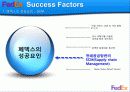 Fedex 페덱스 경영사례분석과 성공요인분석,페덱스 서비스분석.문제점및 미래발전방향 12페이지