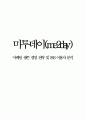 미투데이(me2day) 마케팅 생존 경영 전략 및 SNS 이용자 분석 1페이지