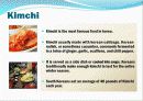 한국의 음식(korean foods) 영어 발표 ppt 자료 6페이지