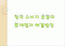 [소비자 운동]의 개념, 의의, 대상 및 유형, 운동 전개, 문제점과 해결 방안 32페이지