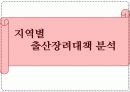 출산율 문제 원인 및 출산 장려 정책 비교(정부, 지역별) 대안 해결 방안 5페이지