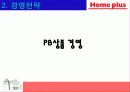 홈플러스의 마케팅 성공사례 - 국내유통시장의 현황 및 변화추이, 경여전략, 마케팅 전략, 분석방법 22페이지